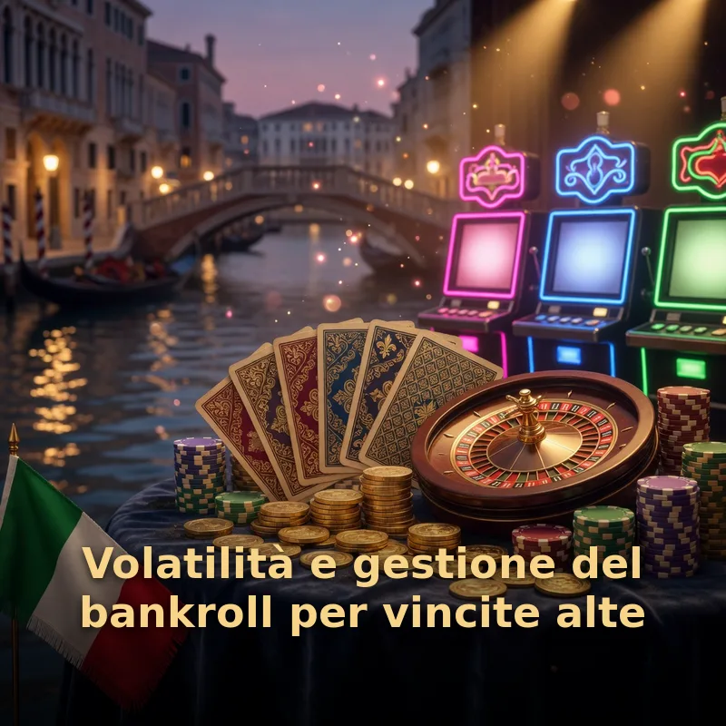 Volatilità e gestione del bankroll per vincite alte